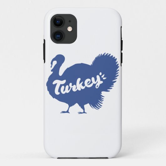トルコのシルエット – 背景色を選択 Case-Mate iPhoneケース (裏面)