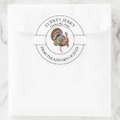 トルコのジャッキーなラベル ラウンドシール (バッグ)