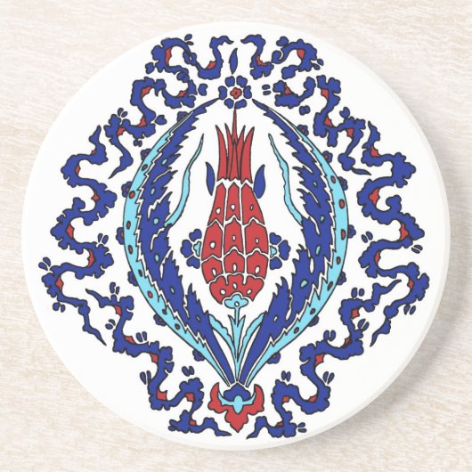 トルコのタイルのコースター コースター (正面)