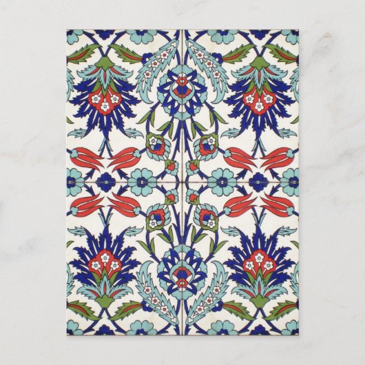 トルコのタイルのポストカード ポストカード (正面)