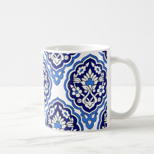 トルコのタイルのマグカップ コーヒーマグカップ (右)