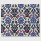 トルコのタイルの包装紙 ラッピングペーパー (フラット)