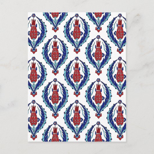 トルコのタイルはがき ポストカード (正面)