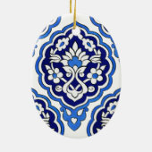 トルコのタイルオーナメント セラミックオーナメント (裏面)