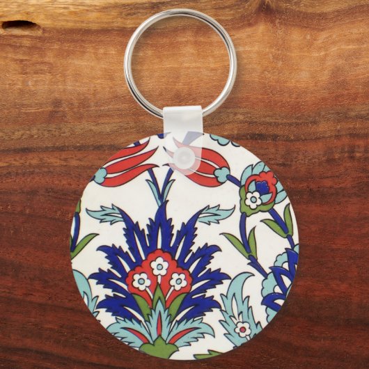 トルコのタイルキーチェーン キーホルダー (正面)