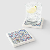 トルコのタイルコレクション ストーンコースター (横)