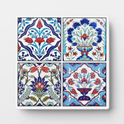 トルコのタイルコレクション フォトプラーク (正面)