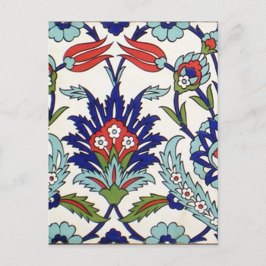 トルコのタイル2012カレンダーポストカード ポストカード (正面)