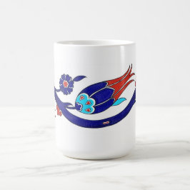 トルコのチューリップのマグ コーヒーマグカップ