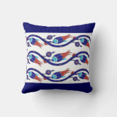 トルコのチューリップの枕 クッション (裏面)