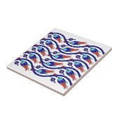 トルコのチューリップタイル タイル (側面)