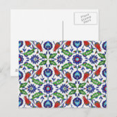 トルコのチューリップ葉書 ポストカード (正面/裏面)