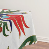 トルコのチューリップ-オットマンのタイル テーブルクロス (インサイチュ)