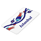 トルコのチューリップ マグネット (左側)