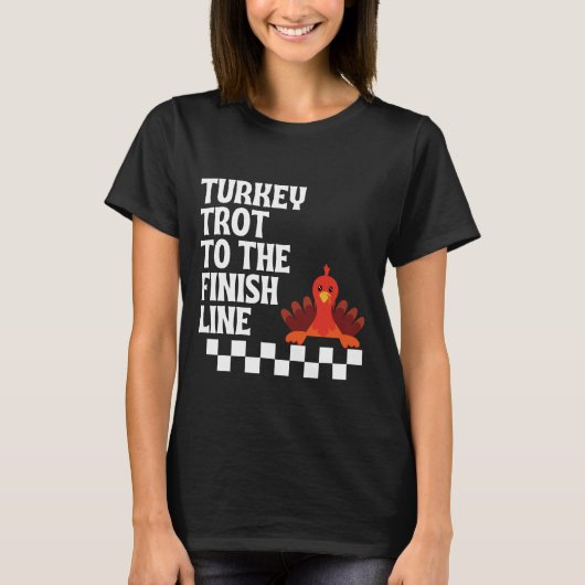 トルコのトートランナーシャツ | 感謝祭マラソンT Tシャツ (正面)
