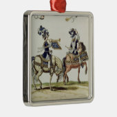 トルコのドラマーおよびトランペット奏者 メタルオーナメント (右)