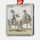 トルコのドラマーおよびトランペット奏者 メタルオーナメント (左)