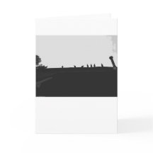 トルコのハゲワシのシルエット、カード