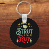 トルコのハンター春で我々は秋でWeRu キーホルダー (正面)