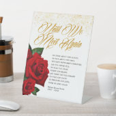 トルコのバラまで私たちは再び葬儀詩に会う 台座サイン (インサイチュ)