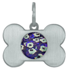 トルコのボンクアイシェイプアムレット奇抜なアート ペットネームタグ