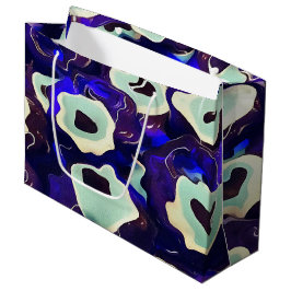 トルコのボンクアイシェイプアムレット奇抜なアート ラージペーパーバッグ