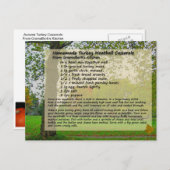 トルコのミートボールキャセロール葉書 ポストカード (正面/裏面)