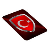 トルコのメタリックエンブレム マグネット (右側)