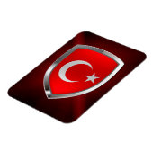 トルコのメタリックエンブレム マグネット (左側)