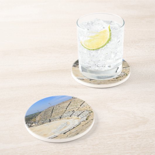 トルコのラウンドコースター、エペソのスタジアム遺跡 コースター (側面)