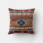 トルコのラグKilim Pillows：すべてのホームに最適 クッション (裏面)