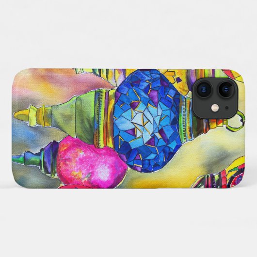 トルコのランプのモザイクの水の色のアー素晴らしト Case-Mate iPhoneケース (裏面(横))