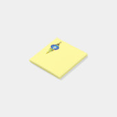 トルコのランプのモザイクアートの水色 ポストイット (アングル)