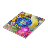 トルコのランプモザイク水彩素晴らし画 タイル (側面)