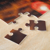 トルコのランプ：モザイクガラスアート ジグソーパズル (側面)