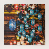 トルコのランプ：モザイクガラスアート ジグソーパズル (横)