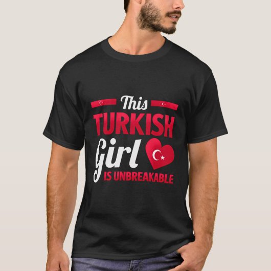 トルコのルーツトルコ伝統誇りを持ったチュキス Tシャツ (正面)