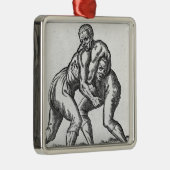 トルコのレスリング選手 メタルオーナメント (右)