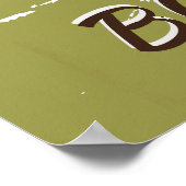 トルコのヴィンテージ旅行ポスター ポスター (角)