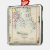 トルコの中央地中海のな地域 メタルオーナメント (左)