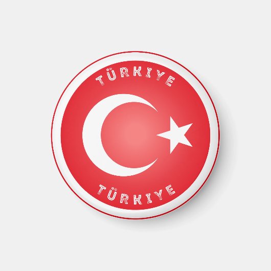 トルコの伝統エンブレム マグネット (正面)