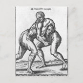 トルコの力士 ポストカード (正面)