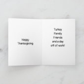 トルコの友人と家族のための時間 カード (内部)