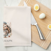 トルコの名前の追加 キッチンタオル (四つ折り)