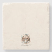 トルコの名前の追加 ストーンコースター (正面)