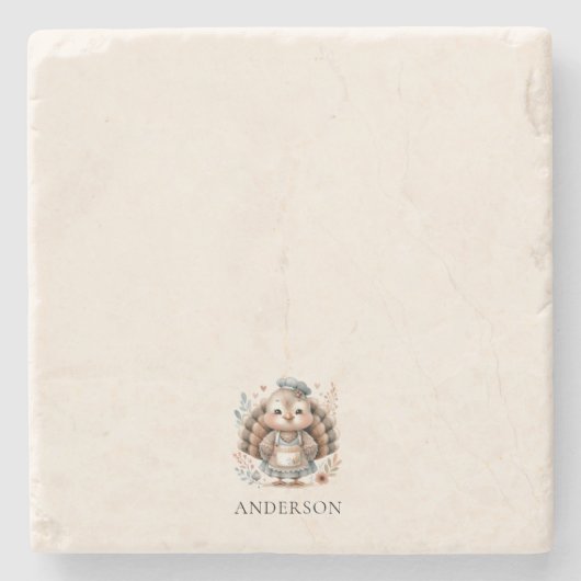 トルコの名前の追加 ストーンコースター (正面)