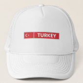 トルコの国旗 キャップ (正面)