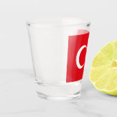 トルコの国旗 (トルコ) ショットグラス (左)