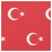 トルコの国旗 ファブリック (クローズアップ)