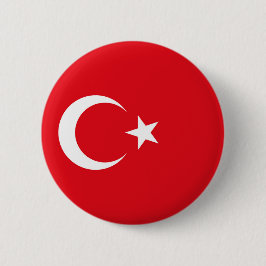 トルコの国旗 缶バッジ